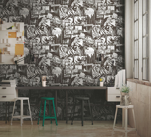 Обои в интерьере артикул 8917-2, Kids, Adawall
